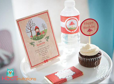 Little Red Riding Hood Party Printables