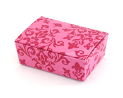 Medium HiPP Box think bracelet- Damask Rose-Medium HiPP Box, Damask Rose, unique favour box, favor box, wedding box, 