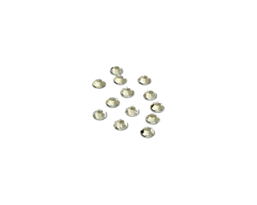 Diamante 6.5mm Round Clear - 100 Pack-Diamantes, Rhinestones, wedding invitations, unique invitations, embellishments, sparkle, round diamantes, clear diamantes