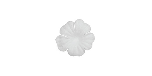 Paper Flowers - White 20mm (Pack of 50)-Paper Flowers White, craft flowers, Wedding invitations, wedding bomboniere, bonbonniere, diy invitations