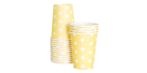 Paper Eskimo Limoncello Yellow Party Cup-Paper Eskimo Limoncello Party Cup, Yellow party paper cup, Yellow Party Cup Pack of 12 Kids Party Invitations Shop By Party Theme Cupcake Wrappers Party Plates Party Cups Treat Bags Bunting Napkins Dessert Plates Party Tags 