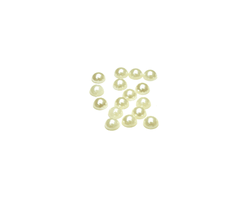 Pearls Flat Backed 6mm Ivory-Flat Backed Pearls, 6mm Flat Backed Pearls, fake pearls, faux pearls, wedding invitations, diy accessories, stick on pearls, glue on pearls