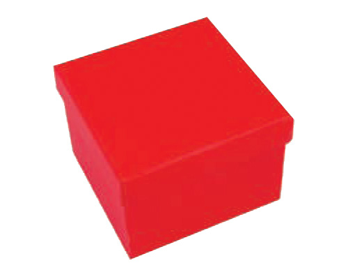Square Hard Box 7.5cm Red-Square solid box, bomboniere box, box with lid, rigid bomboniere box, hard gift box, Red box, christening bomboniere, diy box, wedding bomboniere, bonbonniere box