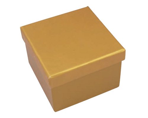 Square Hard Box 7.5cm Gold-Square solid box, bomboniere box, box with lid, rigid bomboniere box, hard gift box, Gold box, christening bomboniere, diy box, wedding bomboniere, bonbonniere box