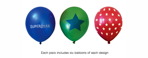 Paper Eskimo Superstar Boy Balloons-Paper Eskimo Superstar boy balloons, balloons, helium ballons, boys party balloons, paper eskimo