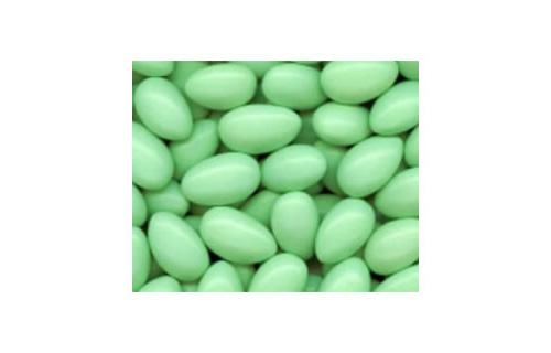 Sugar Coated Almonds Green 1kg-Sugar Coated Almonds, Bomboniere Almonds, Candy Almonds, Jordan Almonds, Green Candy Almonds