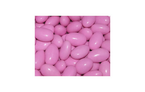 Sugar Coated Almonds Pink 1kg-Sugar Coated Almonds, bomboniere almonds, candy almonds, jordan almonds, pink almonds