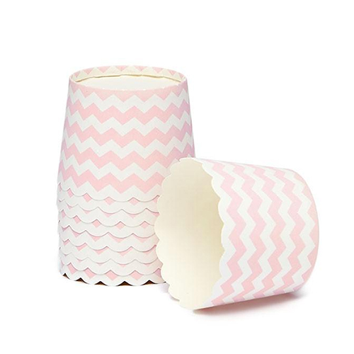 Paper Eskimo Pink Chevron Baking Cup Cupcake Wrapper-Paper Eskimo Pink Chevron Baking Cup Cupcake Wrapper, Pink Cupcake Wrapper, Birthday Party Cupcake Wrapper, pink theme party, pink Cupcake Cases, Girls party cupcake Wrapper