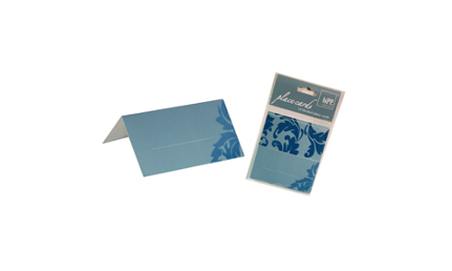 Baroque Blue Place Cards HiPP-Baroque Blue Place Card Hipp, blank place card, unique place cards, different place cards, placecards, diy placecards, do it yourself place cards