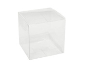 Box Cube Clear 60mm-Clear Bomboniere box, clear cube, plastic cube, 60mm cube, bonboniere box, clear pvc box square, square box