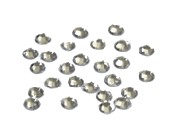 Diamante 4mm Round Clear - 100 pack-Diamantes, flat back diamantes, faux crystal, bling, wedding invitations, paper glitz, bomboniere, bonbonniere, unique invitations, do it yourself, 