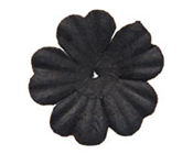 Paper Flowers - Black 20mm (Pack of 50)-Paper Flowers Black, Craft Flowers, Bomboniere, DIY Invitations, DIY bomboniere, bonbonniere, wedding invitations