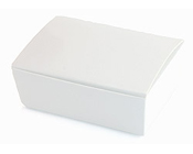 Medium HiPP Box think bracelet - Gloss Chilli White-Medium HiPP Box Gloss Chilli White, White box, think bracelet box, favour box, bombonniere box, bonbonniere box, diy box, wedding 