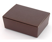 Medium HiPP Box think bracelet Hot Chocolate brown-Medium HiPP Box Hot Chocolate brown, wedding bomboniere, think bracelet box, bonbonniere, favor box, favour box, printed box, brown box