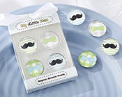 Little Man Mustache and Bowtie Magnets-Little man mustache magnets, bowtie magnets