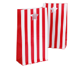 Paper Eskimo Red Stripe Candy Cane Party Bags-Paper Eskimo Red Stripe Candy Cane Party Bags, Lolly Bags, red and white lolly bags, Kids party lolly bags, paper party bags, bomboniere bags