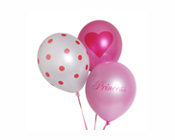 Paper Eskimo Princess Girl Balloons-pink party balloons, Paper Eskimo Pricess Girl Balloons, helium balloons, girls party balloons, princess party balloons, pink balloons