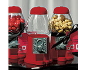 Red Mini Gumball Machine-gumball machine, lolly machine, red gumball machine, mini gumball machine, 