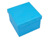 Square Hard Box 7.5cm Turquoise-Square solid box, bomboniere box, box with lid, rigid bomboniere box, hard gift box, Turquoise Aqua Blue box, christening bomboniere, diy box, wedding bomboniere, bonbonniere box