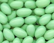 Sugar Coated Almonds Green 1kg-Sugar Coated Almonds, Bomboniere Almonds, Candy Almonds, Jordan Almonds, Green Candy Almonds