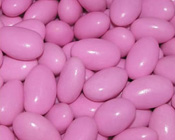 Sugar Coated Almonds Pink 1kg-Sugar Coated Almonds, bomboniere almonds, candy almonds, jordan almonds, pink almonds