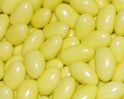 Sugar Coated Almonds Yellow 1kg-Sugar Coated Almonds, Bomboniere Almonds, candy almonds, jordan almonds, yellow sugar coated almonds